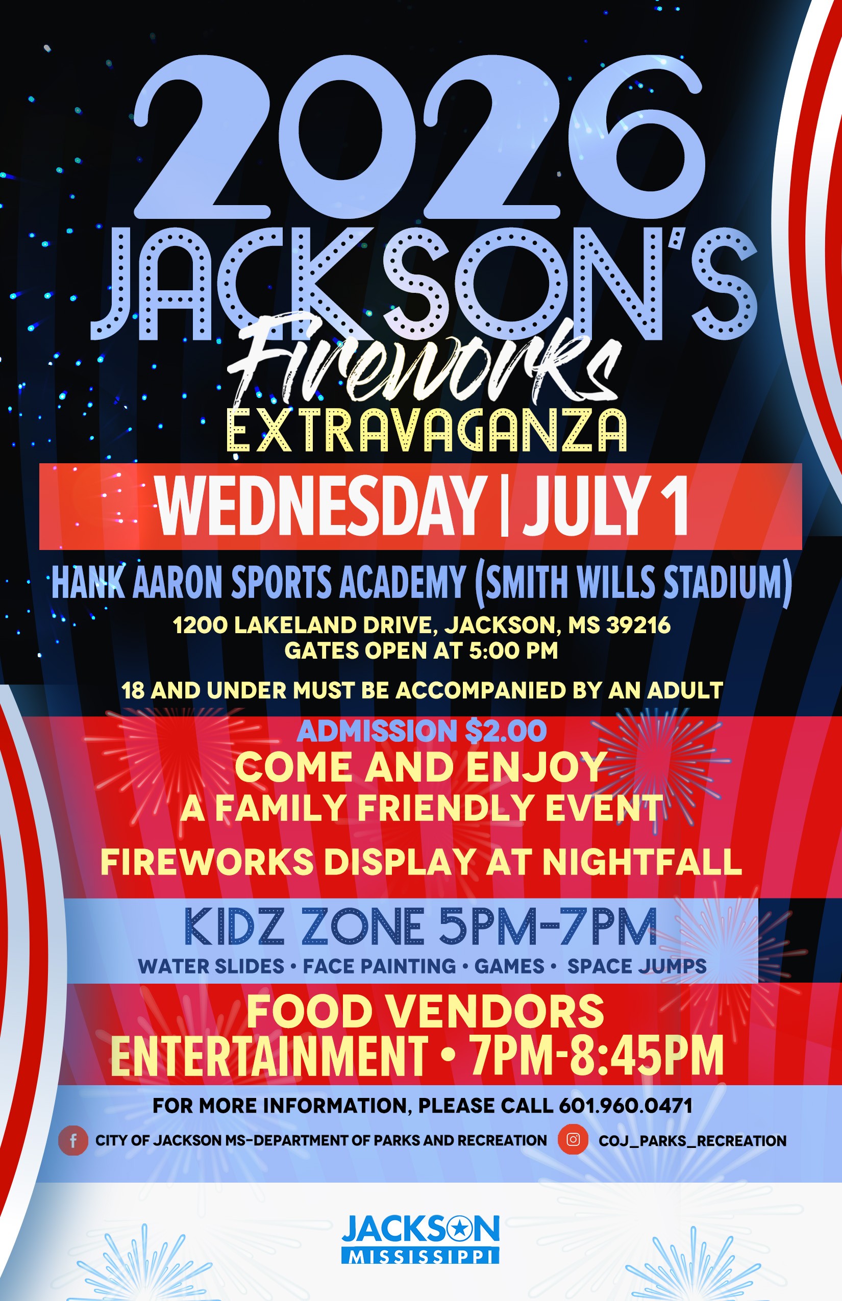 2026 Jackson's Firework Extravaganza